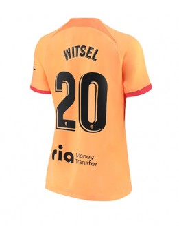Atletico Madrid Axel Witsel #20 Ausweichtrikot für Frauen 2022-23 Kurzarm